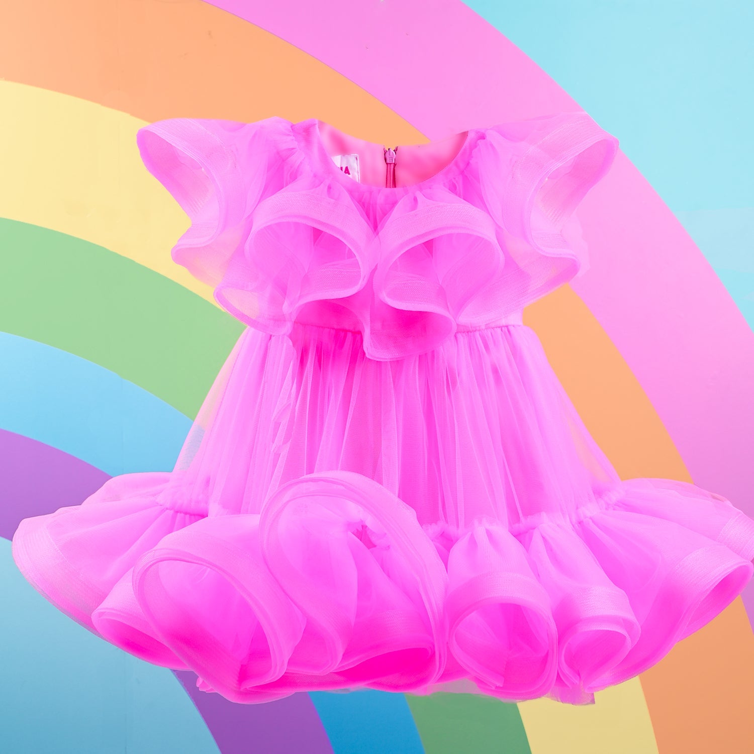 VESTIDO FAIRYLAND ROSA