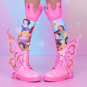 SAPATOS DE FADA GLITTER - ROSA