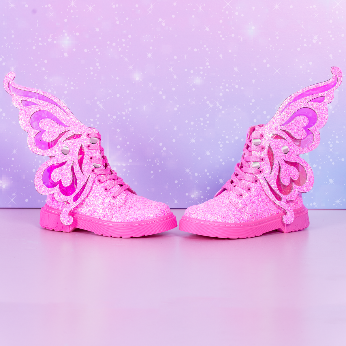 SAPATOS DE FADA GLITTER - ROSA
