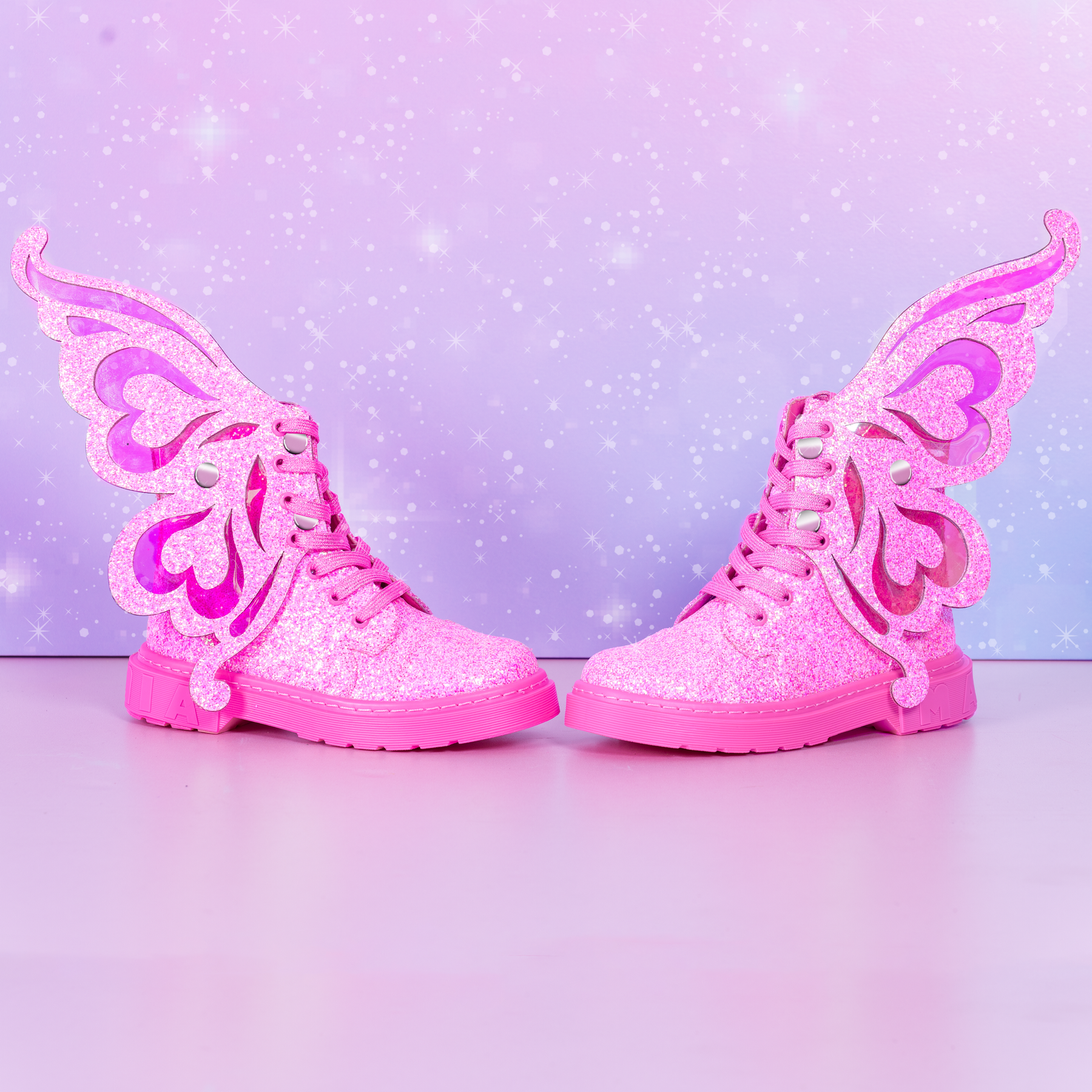 SAPATOS DE FADA GLITTER - ROSA