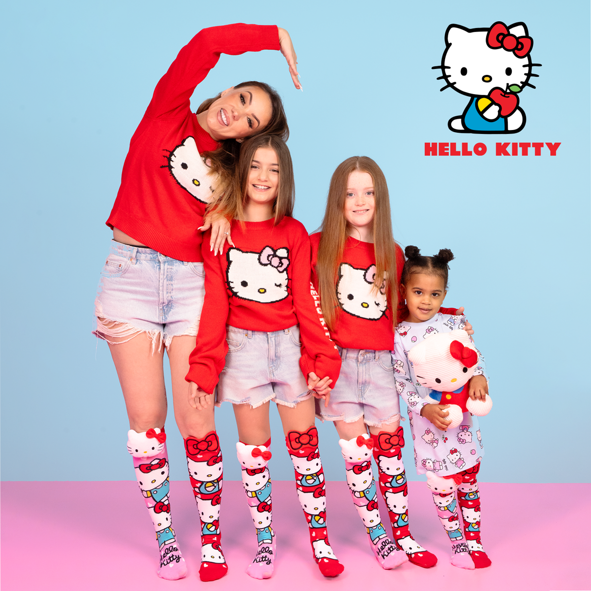 MEIAS HELLO KITTY