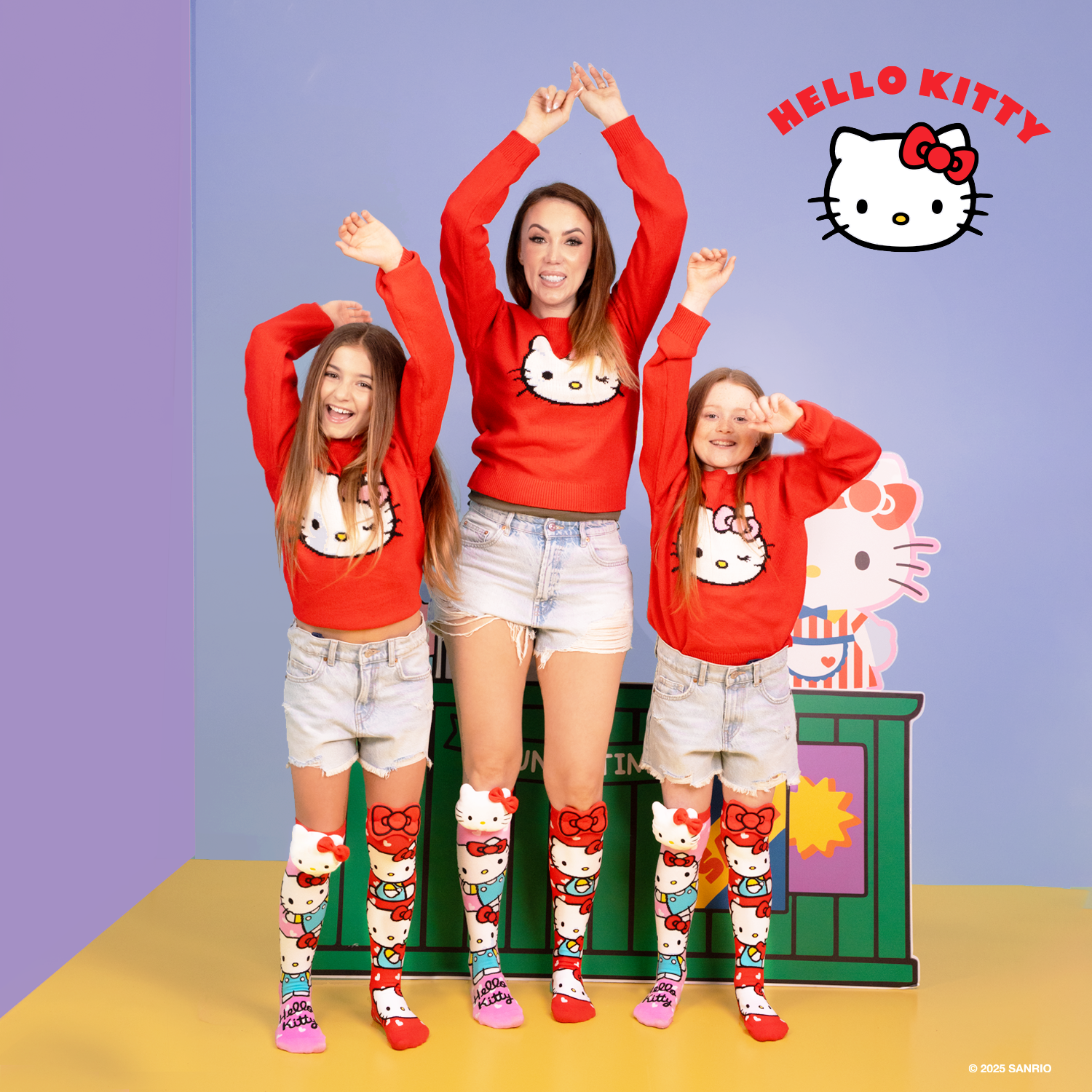 MEIAS HELLO KITTY