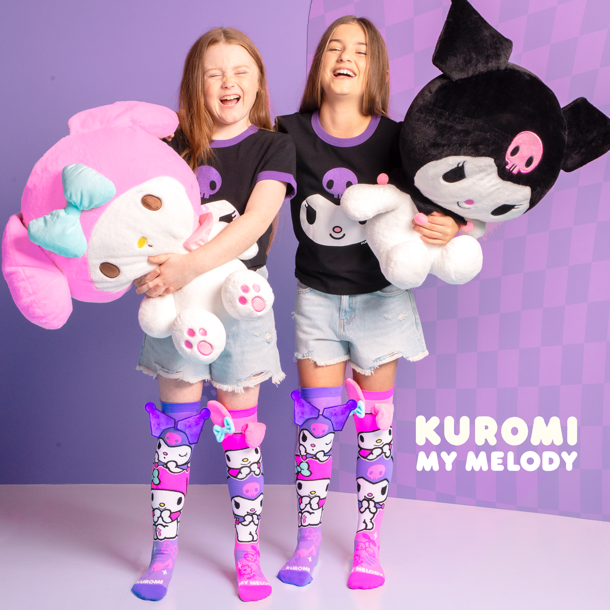 MEIAS KUROMI & MY MELODY