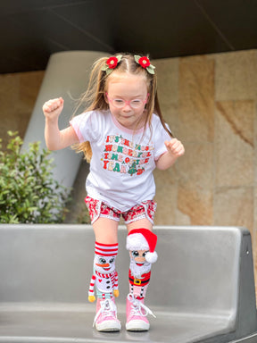 MEIAS PAPAI NOEL & BONECO DE NEVE