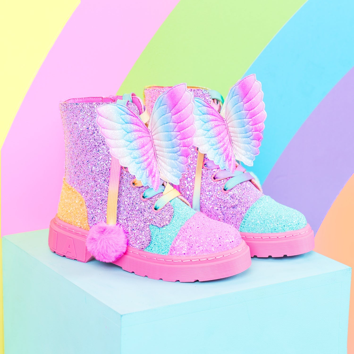 MEIAS COELHINHO GLITTER