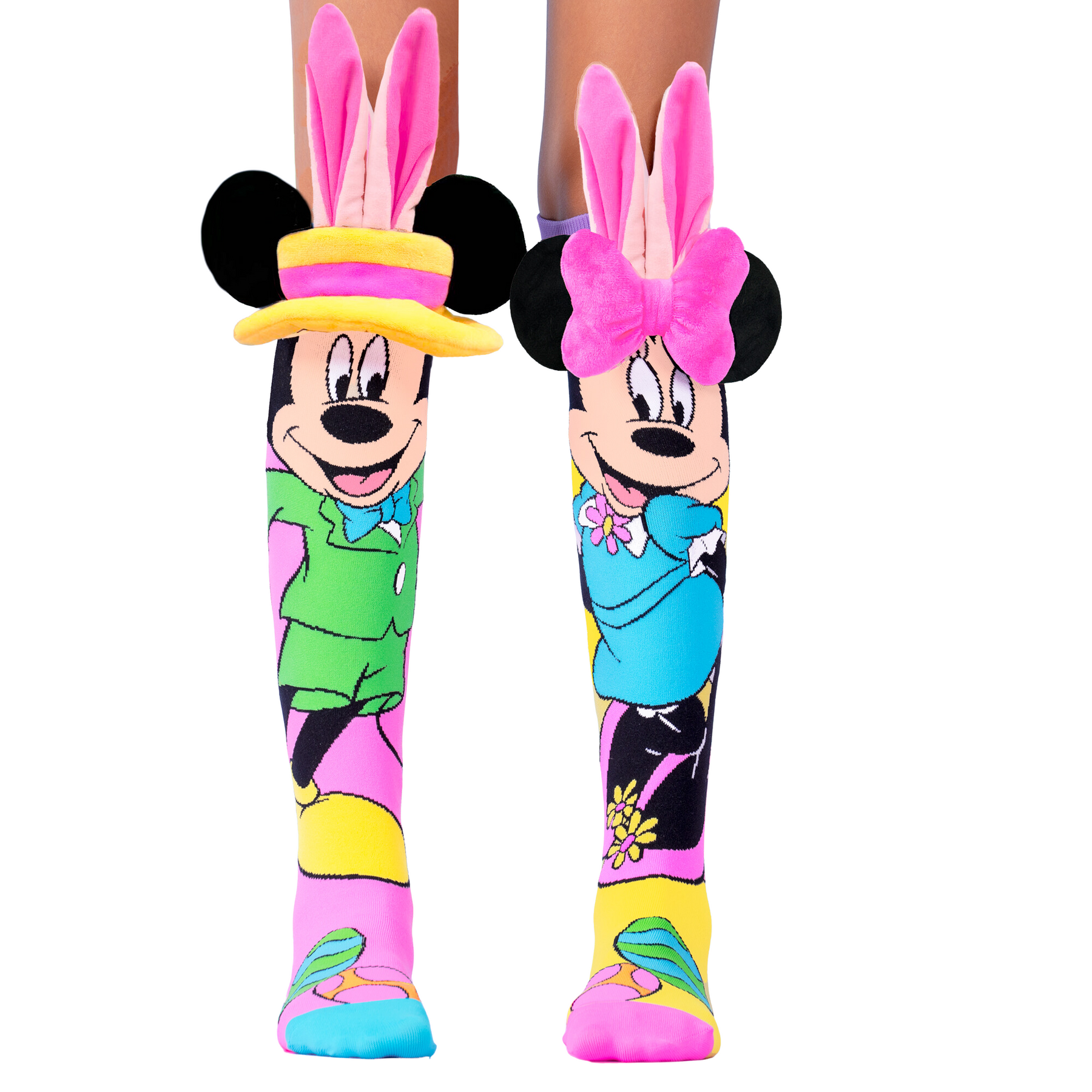MEIAS MICKEY E MINNIE 