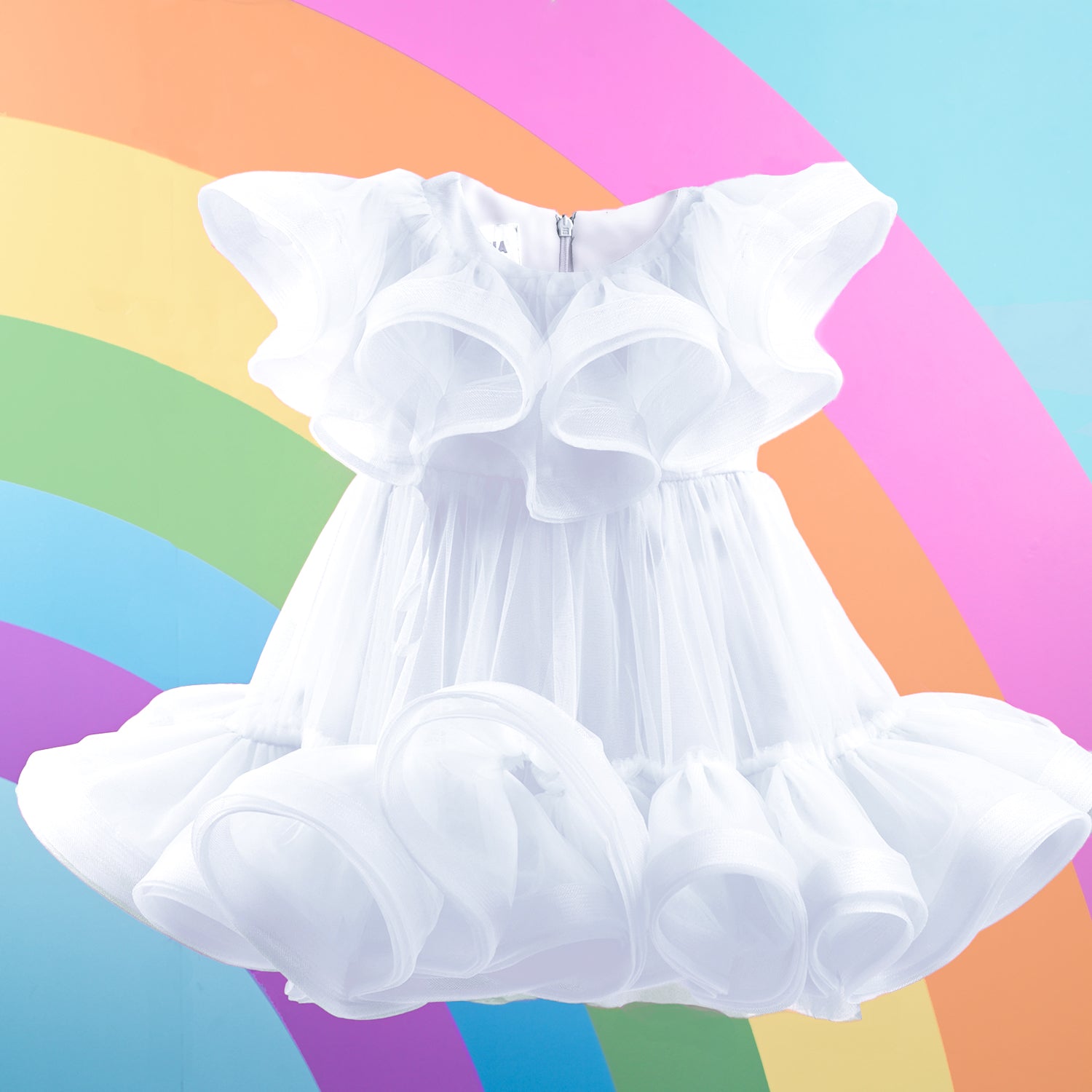 VESTIDO FAIRYLAND BRANCO