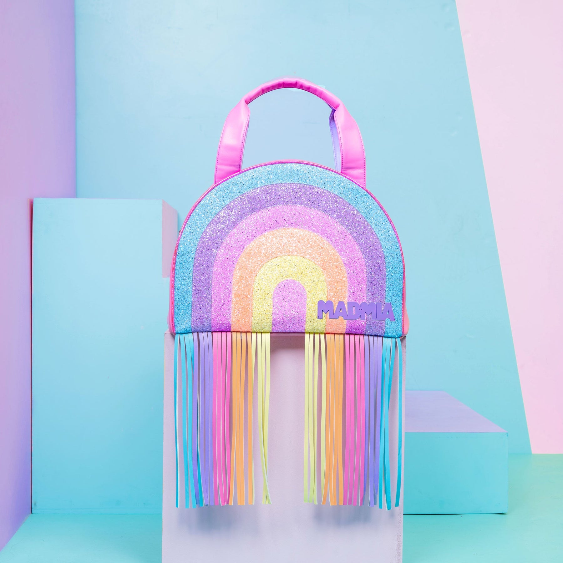 BOLSA ARCO-ÍRIS BRILHANTE